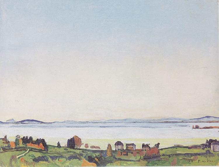 Ferdinand Hodler Der Genfersee von Lausanne aus